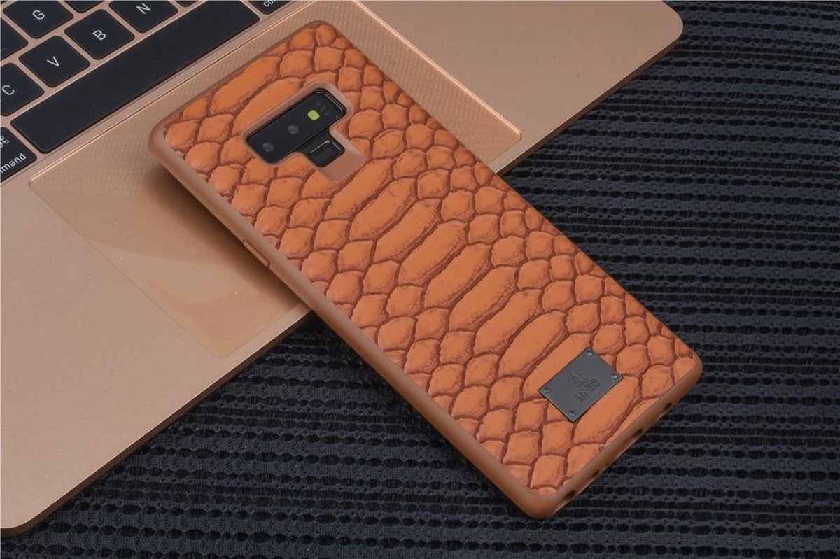 UNIQ Accessory iPhone XR Kunstleer Hard Case Back cover - Bruin- 8719273285923