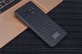 UNIQ Accessory Galaxy Note 9 Kunstleer Hard Case Back cover - Zwart (N960F)- 8719273285916