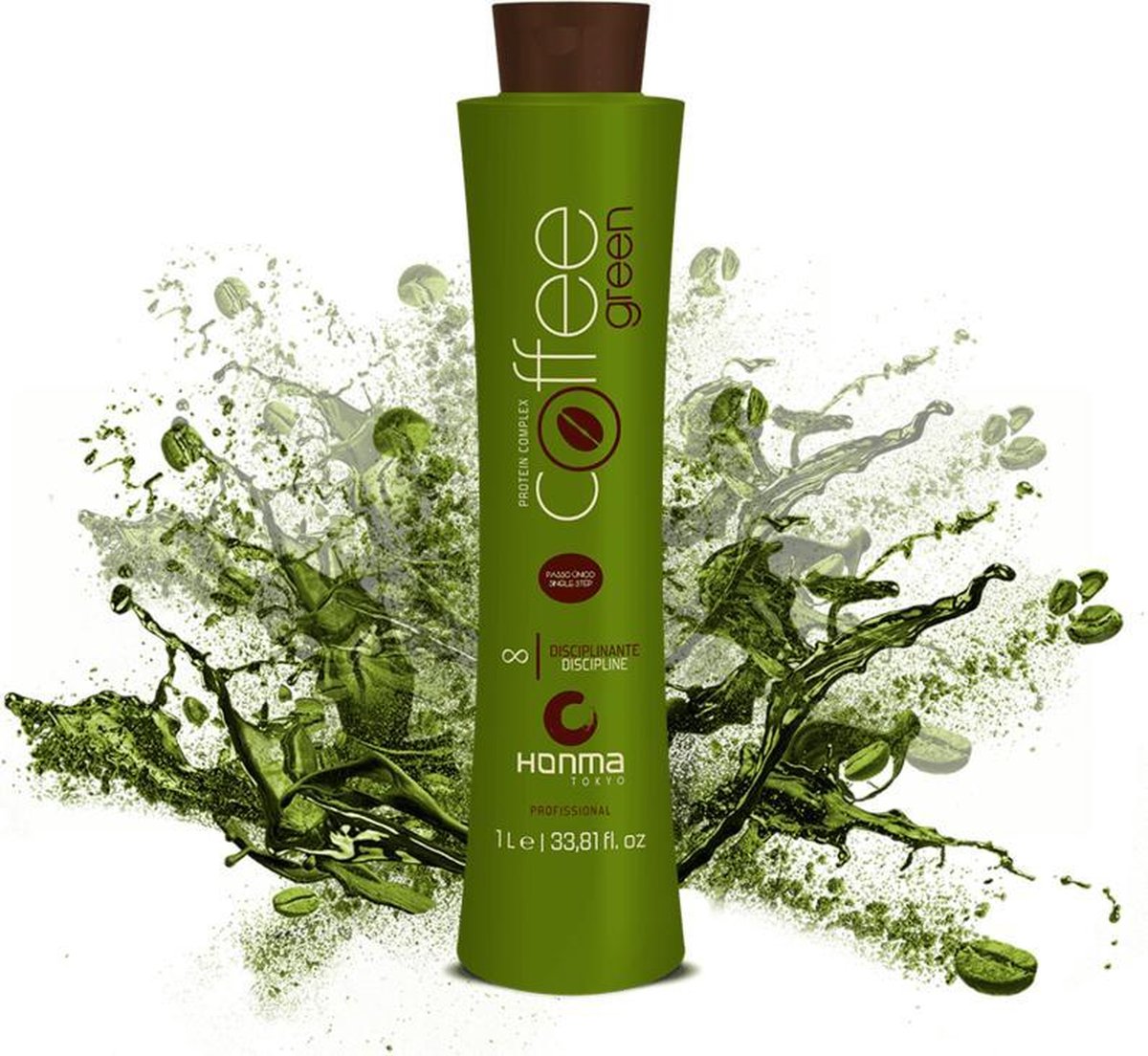 LISSAGE DEFINITIF COFFEE GREEN HONMA TOKYO cheveux blonds  1000 ML