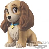 Disney Characters Fluffy Puffy Lady and the Tramp Lady Figure 6.5cm