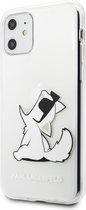 Print hoesje van Karl Lagerfeld - Backcover - iPhone 11 - KLHCN61CFNRC - Choupette