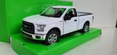 Ford F-150 Regular Cab 2015 White