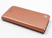 Roze hoesje voor de iPhone 5-5s-SE - Book Case - Pasjeshouder - Magneetsluiting
