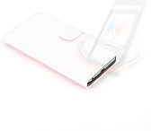 Wit hoesje iPhone 6-6S Plus Book Case - Pasjeshouder - Magneetsluiting