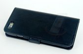 Hoesje Zwart iPhone 6-6S Book Case - Pasjeshouder - Magneetsluiting