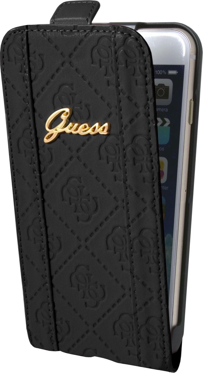 Guess iPhone 6 Plus Scarlett Flap Case - Black