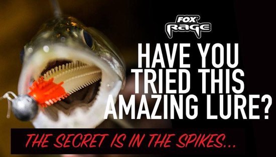 Fox Rage Spikey shad - 6 cm - Lemon Tiger van Fox Rage — afbeelding 2