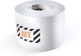 PREMIUM Kinesiologie Tape - Sporttape - 100% geweven katoen / waterbestendig - rollengte 5m, breedte 2,5cm - wit
