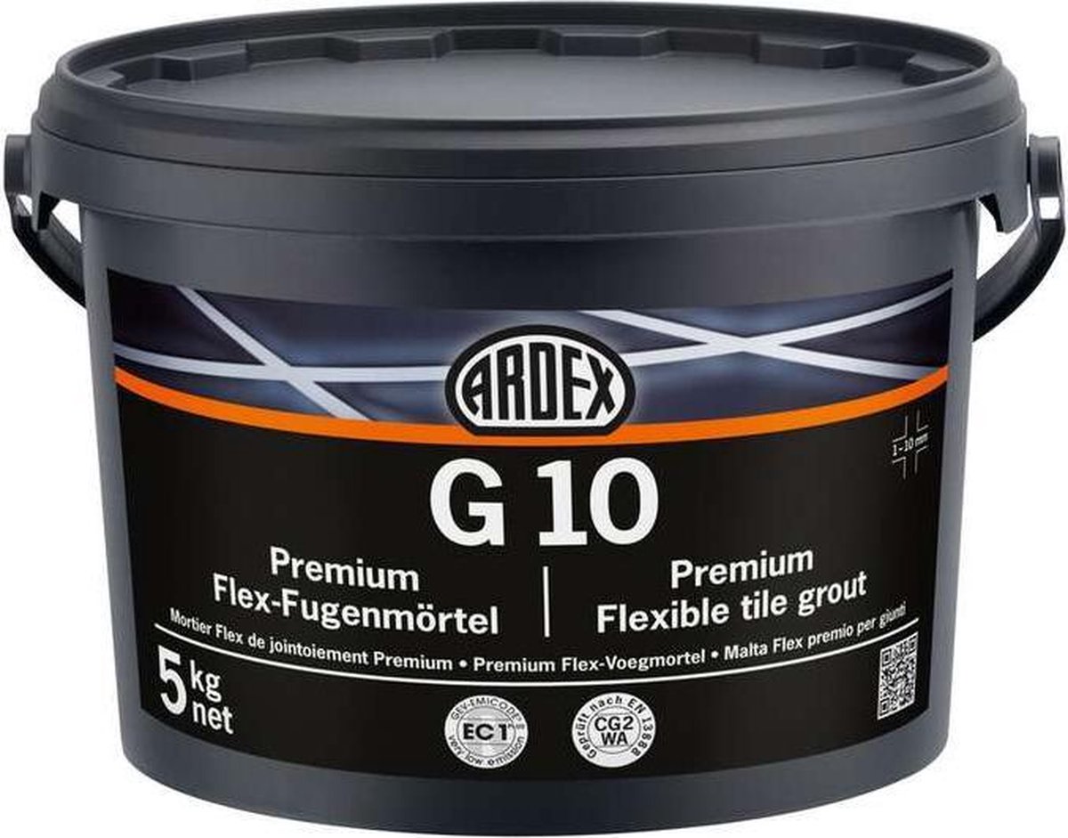 Ardex G10 Premium Flex-Voegmortel basalt 5kg