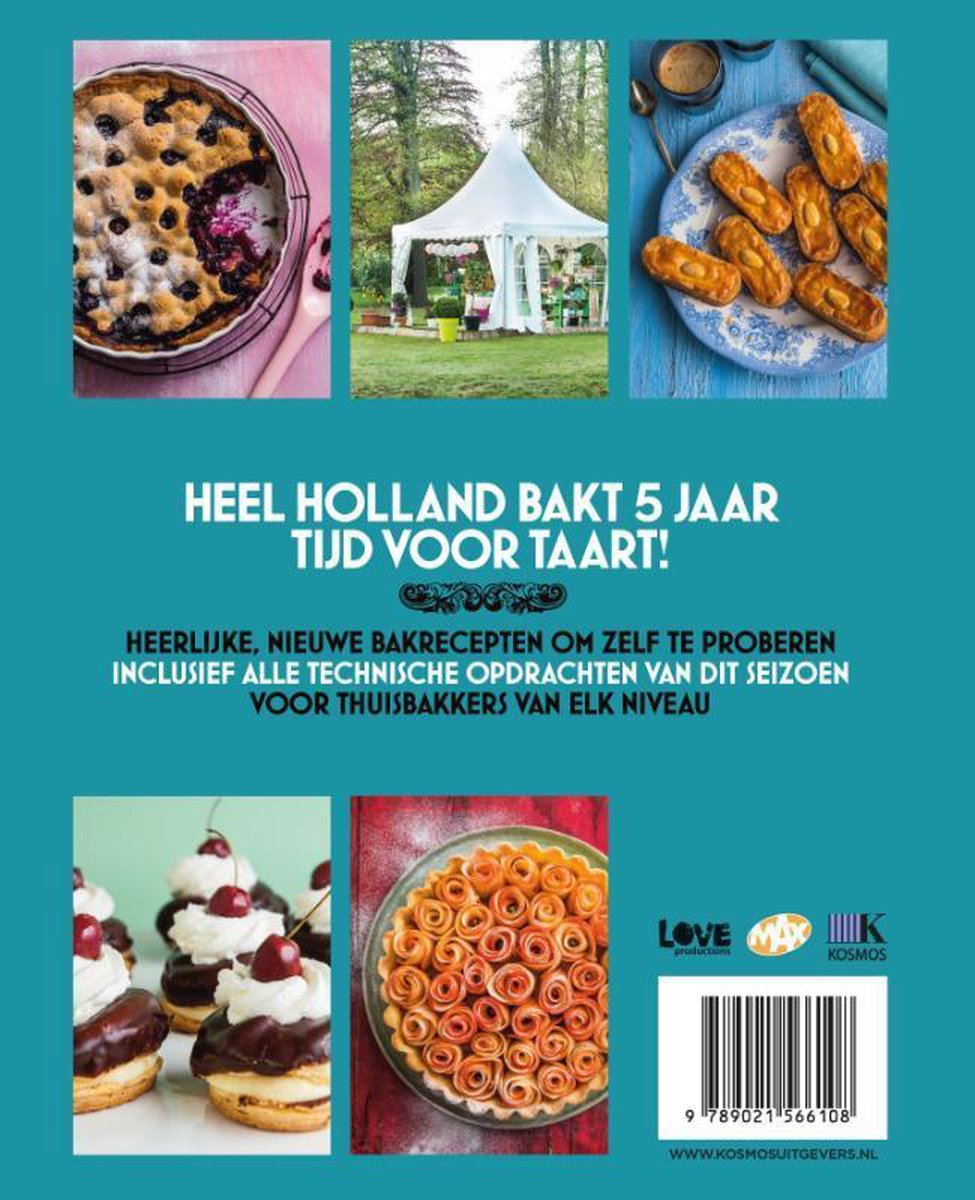 Heel Holland bakt mee Seizoen 5 - back cover