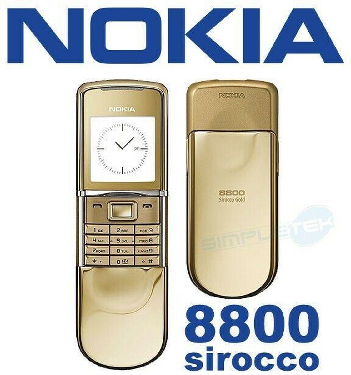 Nokia 8800 - Sirocco Gold Edition Full Set | bol.com