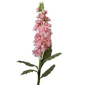 Viv! Home Luxuries Violier - zijden bloem - roze - 76cm