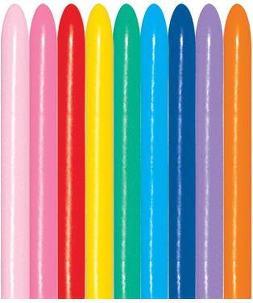 Modeleer ballonnen| plooi ballonnen |  260S assortiment — afbeelding 3