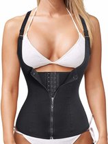 Waist shaper corset vrouwen - Korset buik met verstelbare strap - Waist trainer s - Maat S (Taille 56 - 59cm)