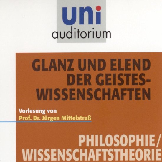 Glanz und Elend der Geisteswissenschaften - cover
