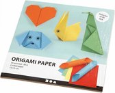 Origami papier, afm 15x15 cm,  80 gr, 50div vellen