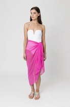 Pia Rossini - San Remo - Sarong Roze - One Size - Roze
