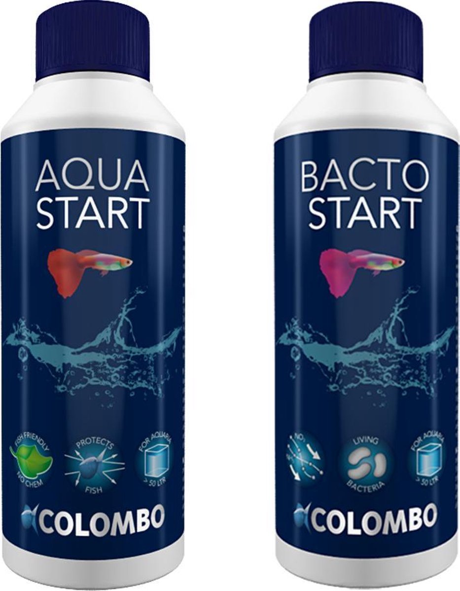 Colombo Aqua Start + Bacto Start 250 ml (aquarium starters set) | bol.com