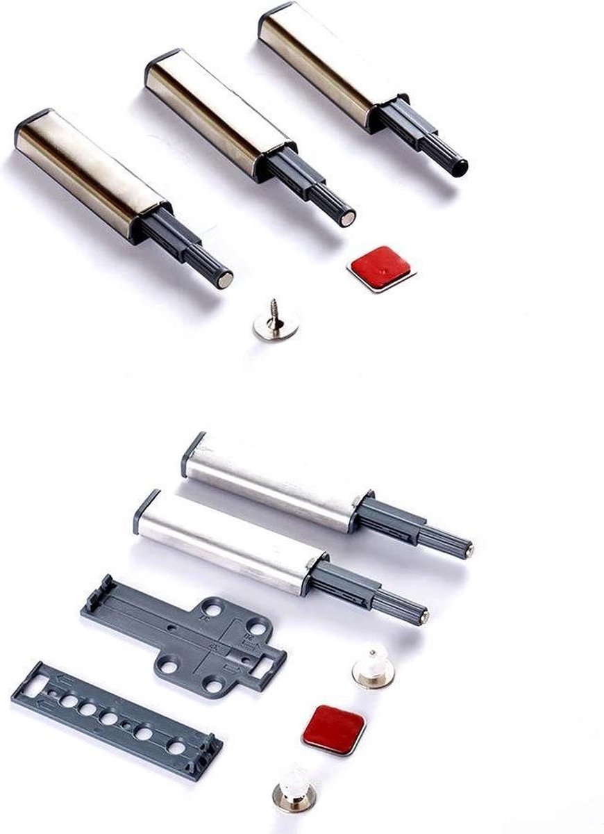 Schwerlast-Druckschnäpper Magnetisch, Push-to-Open Für Extra Schwere Grifflose Tueren Touch Latch Ml Zn80 Von Sugatsune , Lamp (japan) (weiss) 4035218515