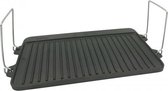 Kinghoff KH-1262 - 44x24 cm - grillplaat omkeerbaar - Gietijzeren
