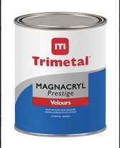 Trimetal Magnacryl Prestige - Velours - Wit  5L