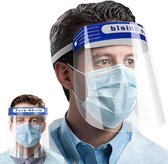 Face Shield Gezichtsbeschermer - Spetter masker - oogbescherming - mondmasker - mondkapje - bacterie - virus -transparant - vizier - beschermingsmiddel