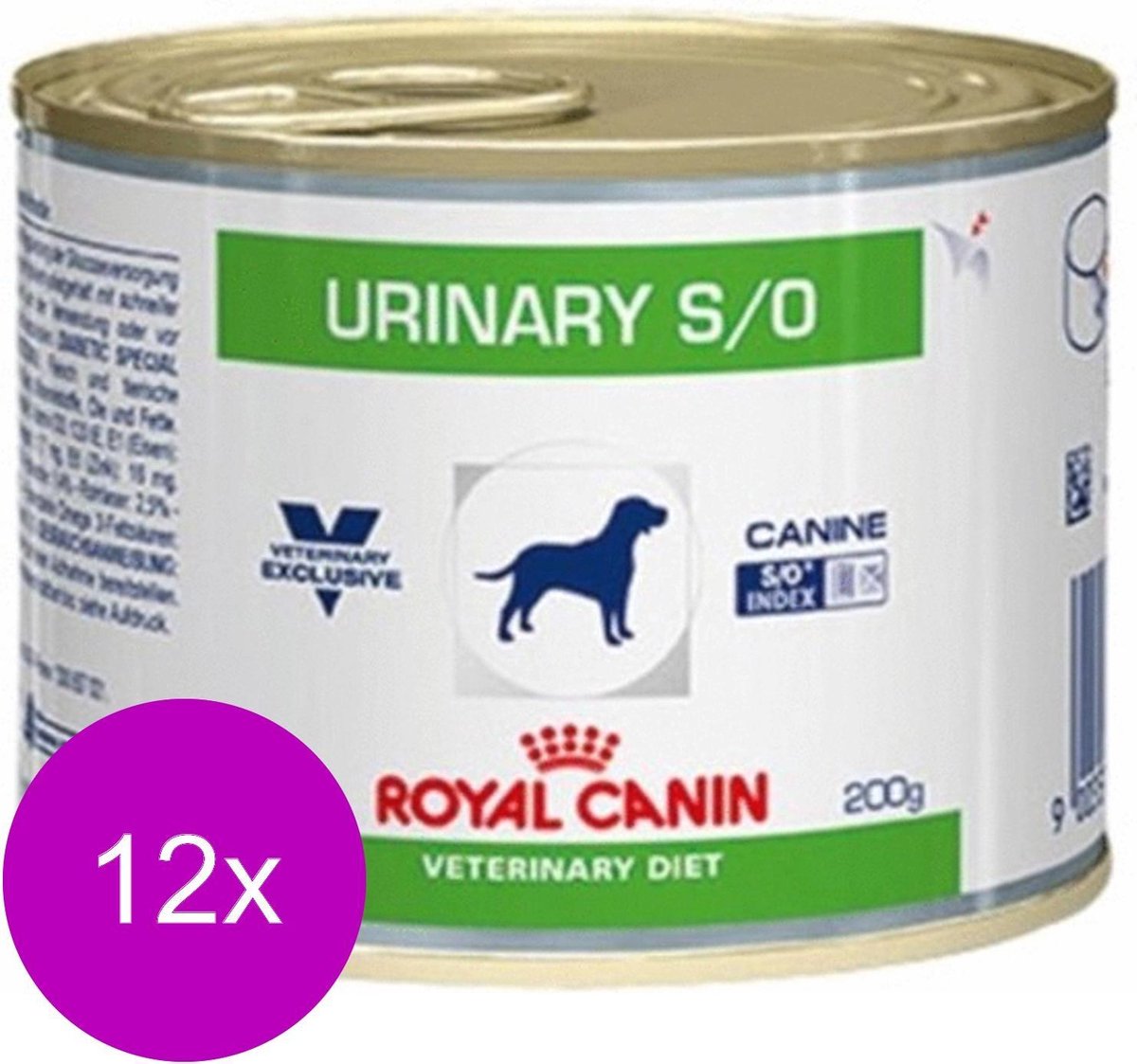 Royal Canin Veterinary Diet Urinary S/O Wet – Hondenvoer – 12 x 200 g