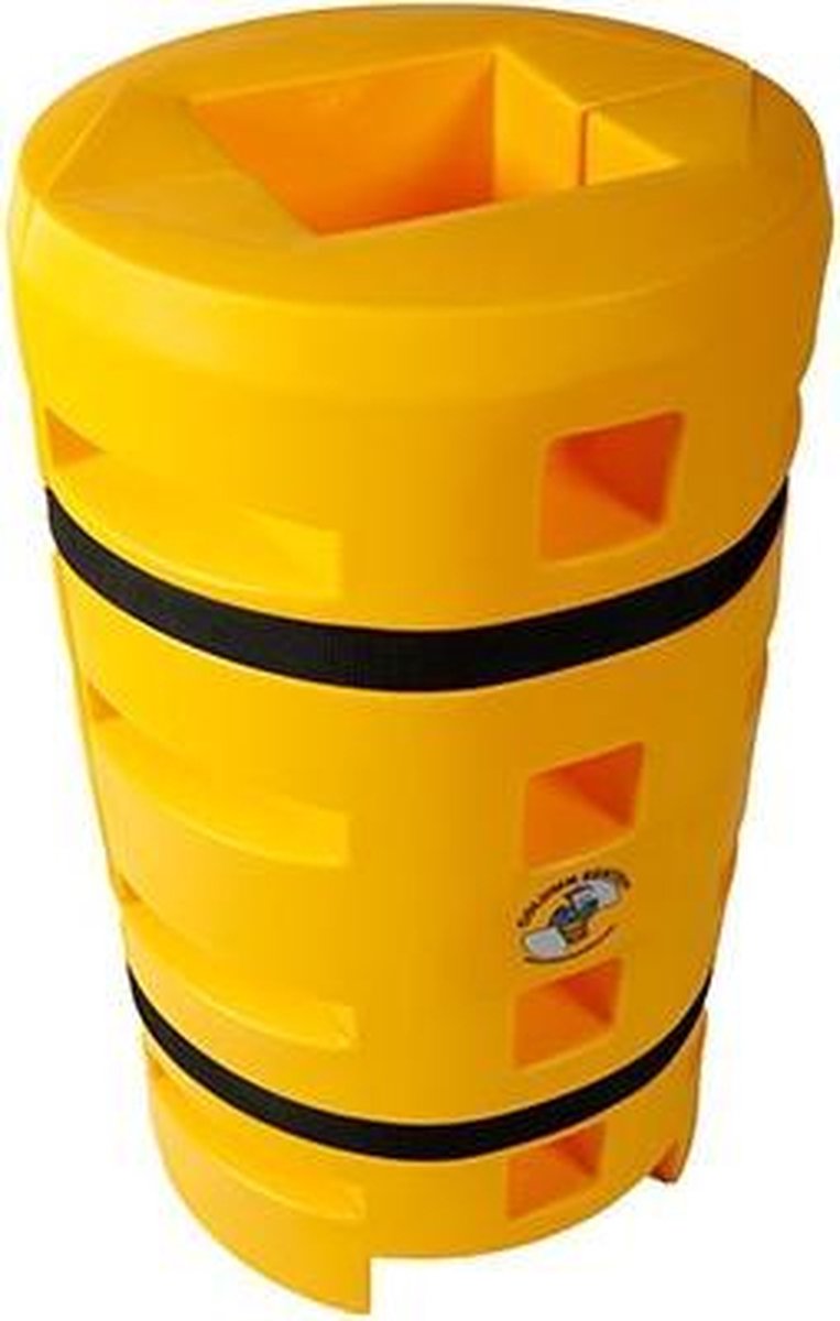 Column Sentry kunststof kolombeschermer - Geel - x x 6,4 mm- - Polyethyleen met lage dichtheid (LDPE) - 6,4 mm - Voor binnen & buiten