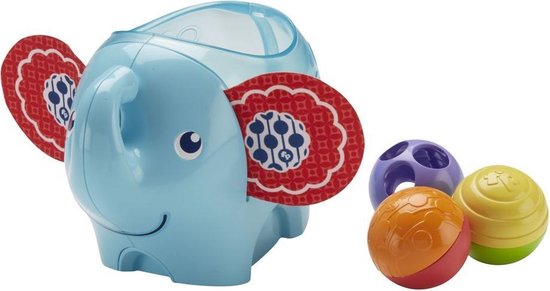 domesticeren Toegeven Uitstroom Fisher Price Roly-Poly olifant ballen speeltje voor babies | bol.com