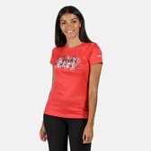 Regatta - Women's Fingal V Graphic T-Shirt - Outdoorshirt - Vrouwen - Maat 50 - Rood
