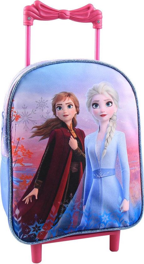 Frozen 2 ANNA & ELSA Valise Trolley Valise Rose Rester 1-4 ans | bol.com