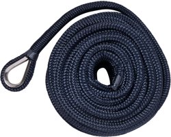 Ankerloodlijn Donkerblauw 10 mm 20 mtr