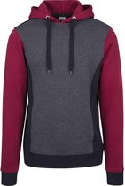 Urban Classics Hoodie/trui -S- 3-Tone Sweat Grijs