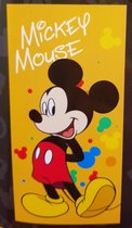 DISNEY MICKEY MOUSE STRANDHANDDOEK STRANDLAKEN - 60X120 CM