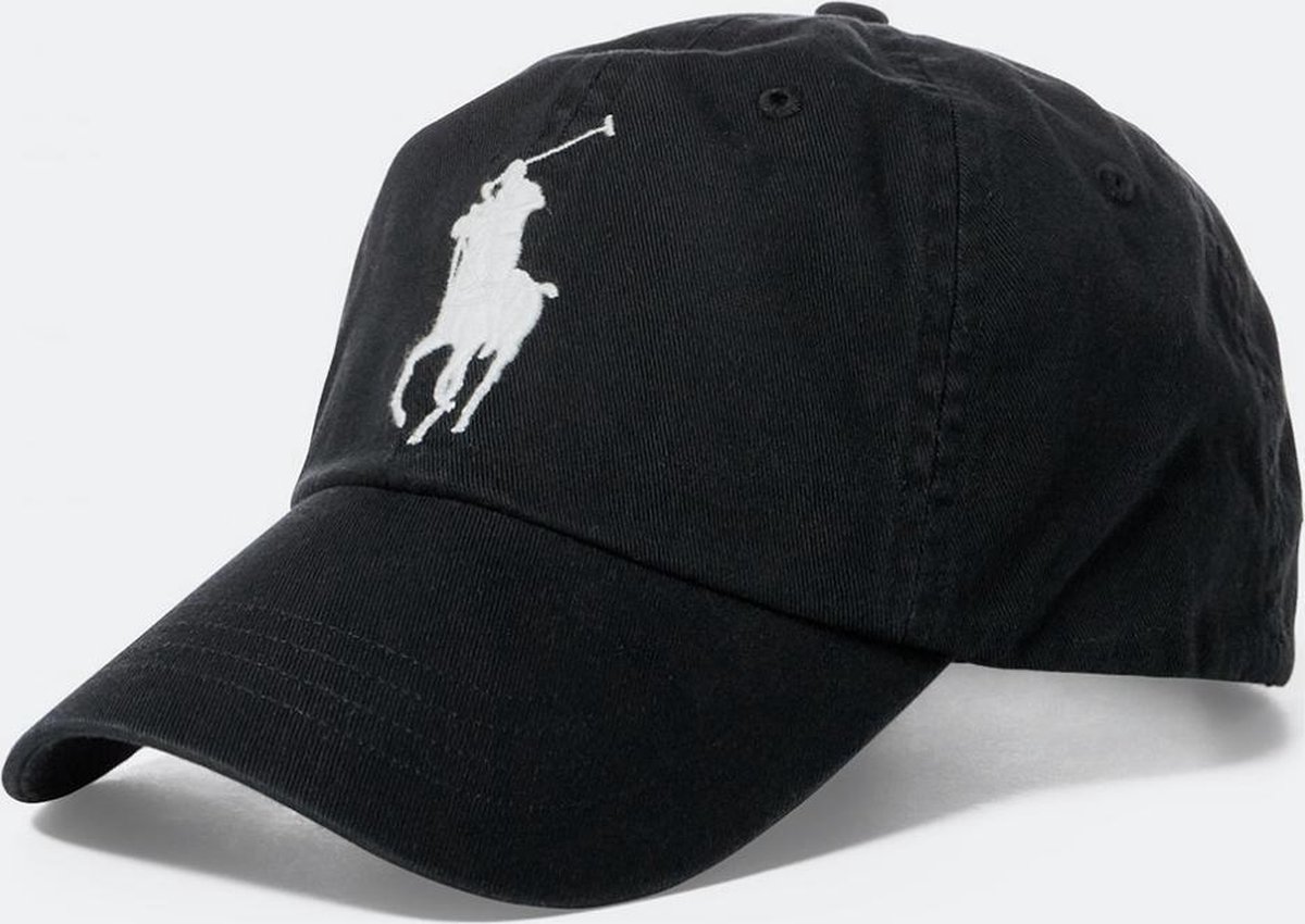 leren kennisgeving zonde Ralph Lauren Sport Cap/ Pet - Kleur Zwart / Wit - One Size | bol.com