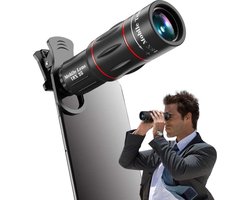 18X Smartphone-Telelens - Met uitschuifbare Tripod Statiefhouder