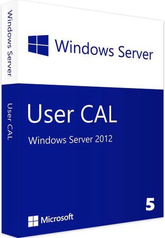 Microsoft Windows Server 2012 5 Rds User Cals 1500
