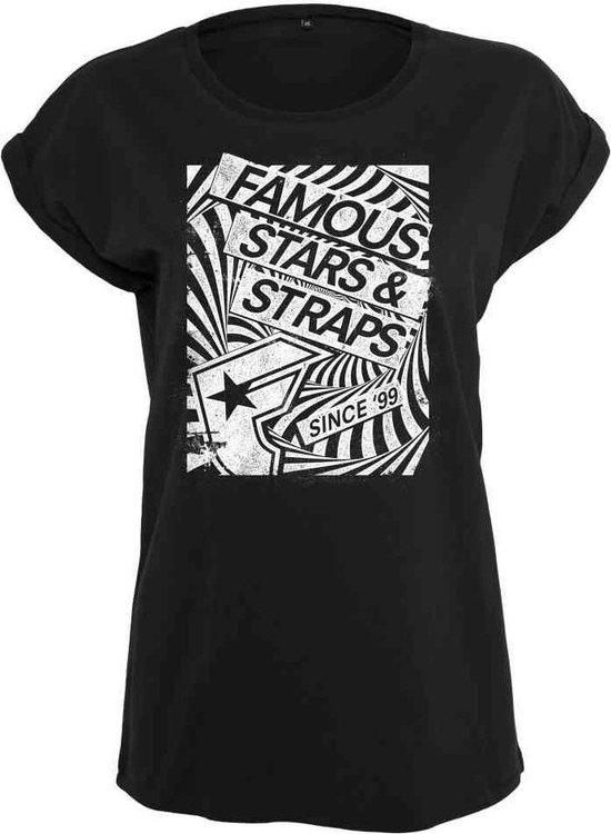 Bench Dames Jewelle Langarm T-shirt Helderblauw