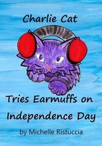 Charlie Cat Tries Earmuffs on Independence Day