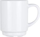 Essentials beker stapelbaar d7xh9cm25cl 6 stuks