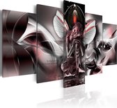 Schilderijen Op Canvas - Schilderij - Mythical Buddha 200x100 - Artgeist Schilderij