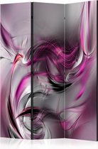 Kamerscherm - Scheidingswand - Vouwscherm - Pink Swirls II [Room Dividers] 135x172 - Artgeist Vouwscherm