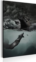 Schilderijen Op Canvas - Schilderij - Secrets of the Ocean 60x90 - Artgeist Schilderij