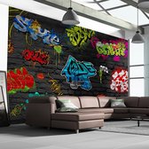 Fotobehang – Behangpapier - Fotobehang - Graffiti wall 250x175 - Artgeist