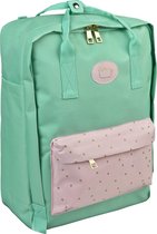 Pusheen - kranken rugzak - 16 ltr - mint groen - zacht roze
