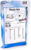 Scanpart stofzuigerzakken 4 stuks - Geschikt voor Moulinex Compact - 250 A8201 A8203 - Inclusief 1 filter - Alternatief