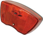 Dresco - Fietsachterlicht - 3 LEDs - Met reflector - Rood