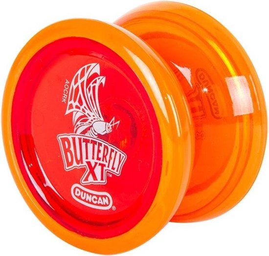 DUNCAN YOYO BUTTERFLY XT INTERMEDIATE Oranje Met Kogellager Met