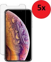 iPhone 11 Pro Max Screenprotector - iPhone 11 Pro Max Screen Protector 5x Bescherm Glas