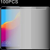 100 stuks 0,26 mm 9H 2,5D film van gehard glas voor Huawei Honor 7A